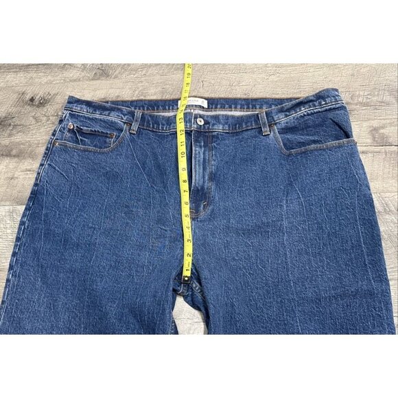 Abercrombie Fitch Jeans Womens 36 22 Tall 90s Relaxed High Rise Baggy Wide 47x33 - Picture 5 of 9